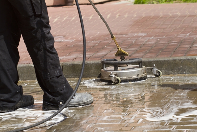 paving cleaning