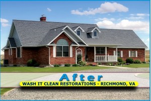 Wash It Clean Restorations- After Roof Cleaning